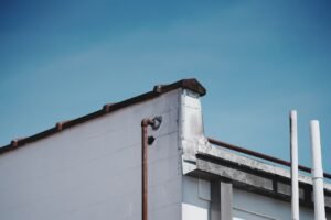 Modern commercial building exterior
